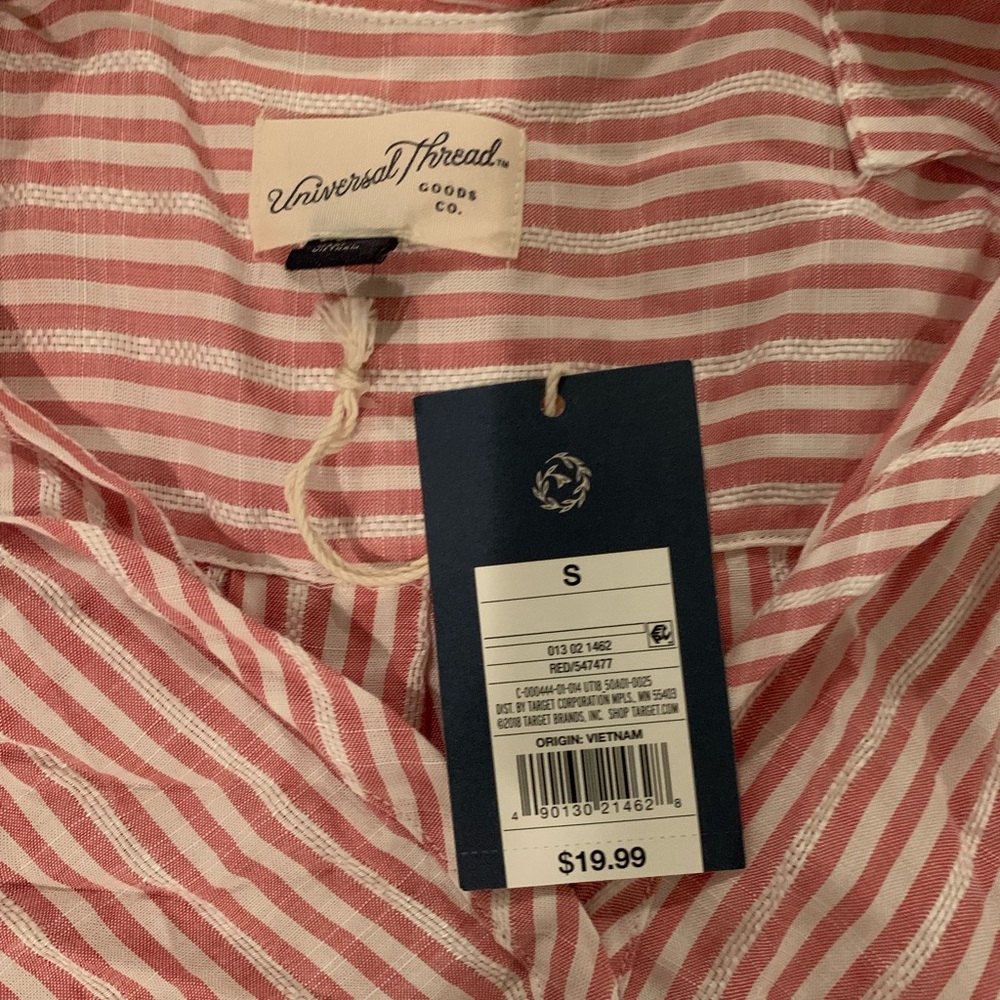 Universal Thread collared wrap top - Picture 2 of 4